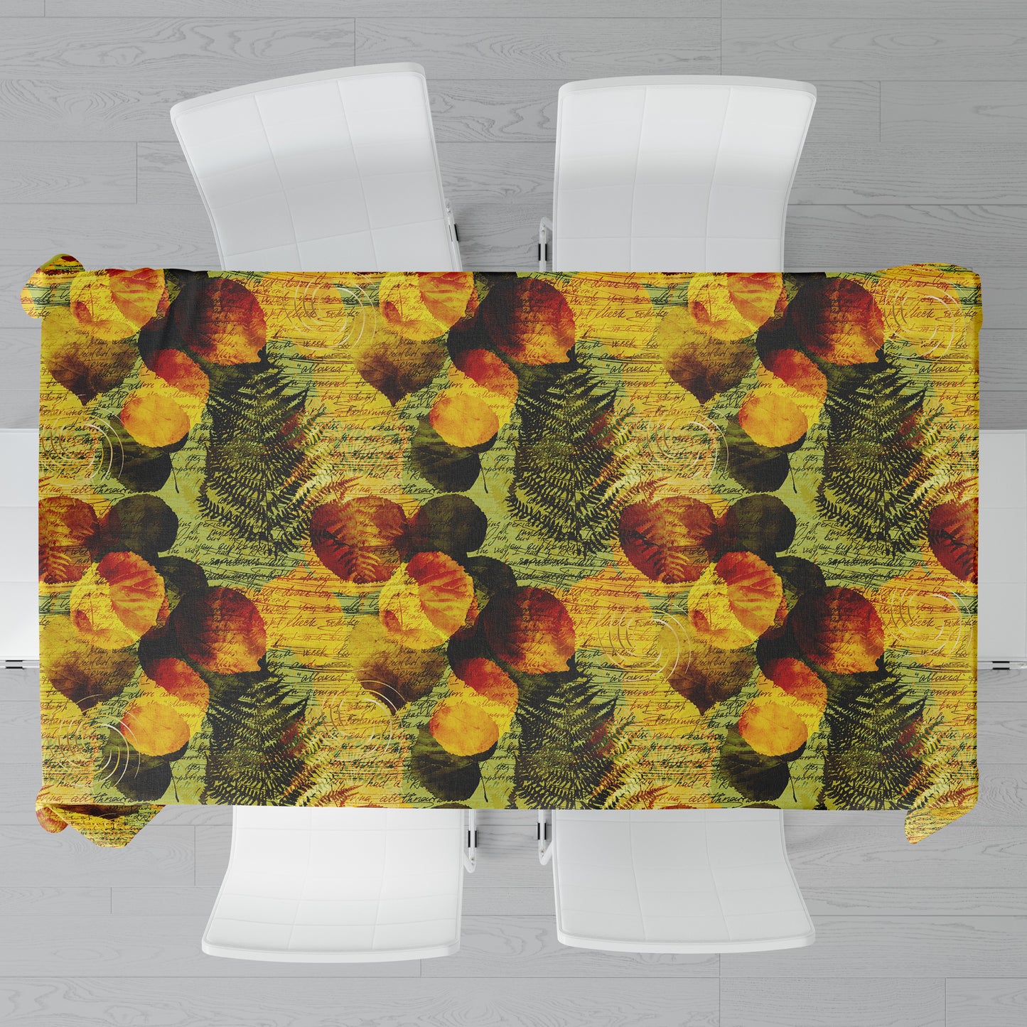 Autumn Leaves Rectangle Tablecloth