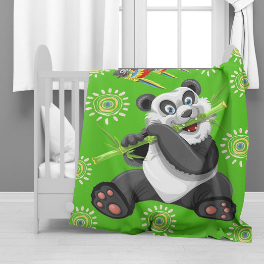 Panda Minky Blanket By Mark van Vuuren