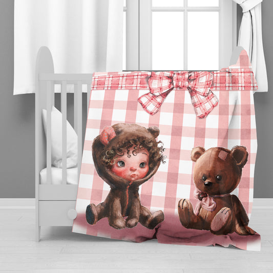 Baby Bear Minky Blanket