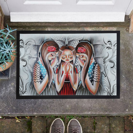 3 Sisters Door Mat