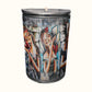 Loving Hearts Decoupage Drum Cover