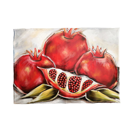 Pomegranates Tea Towels