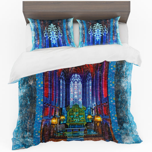 Colourful Cathedral Duvet Cover Set