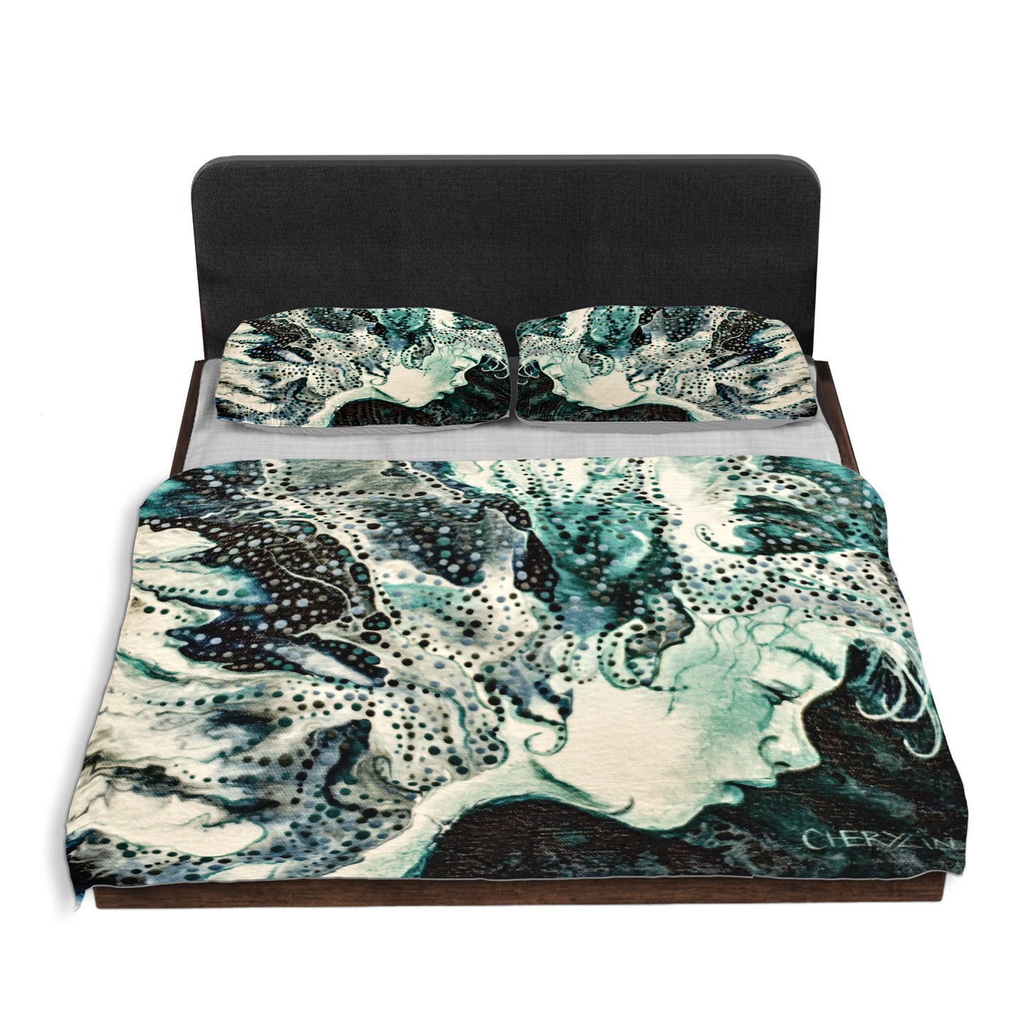Dance With The Wave By Cherylin Louw Duvet Cover Set