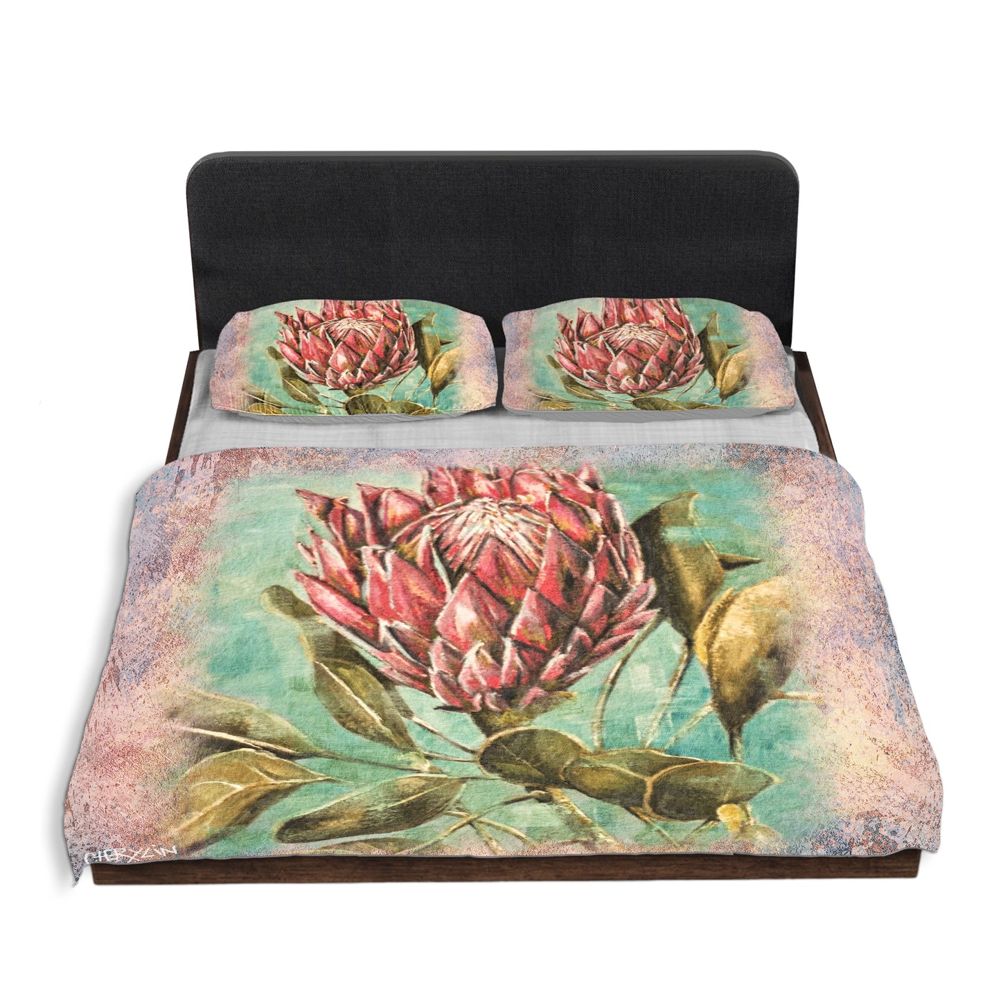 Perfect Pink By Cherylin Louw Duvet Cover Set