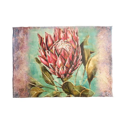 Perfect Pink By Cherylin Louw Tea Towel