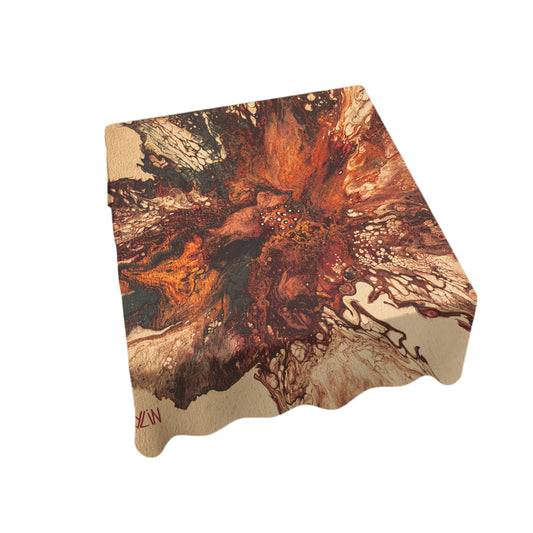 Rosa Sinensis By Cherylin Louw Square Tablecloth