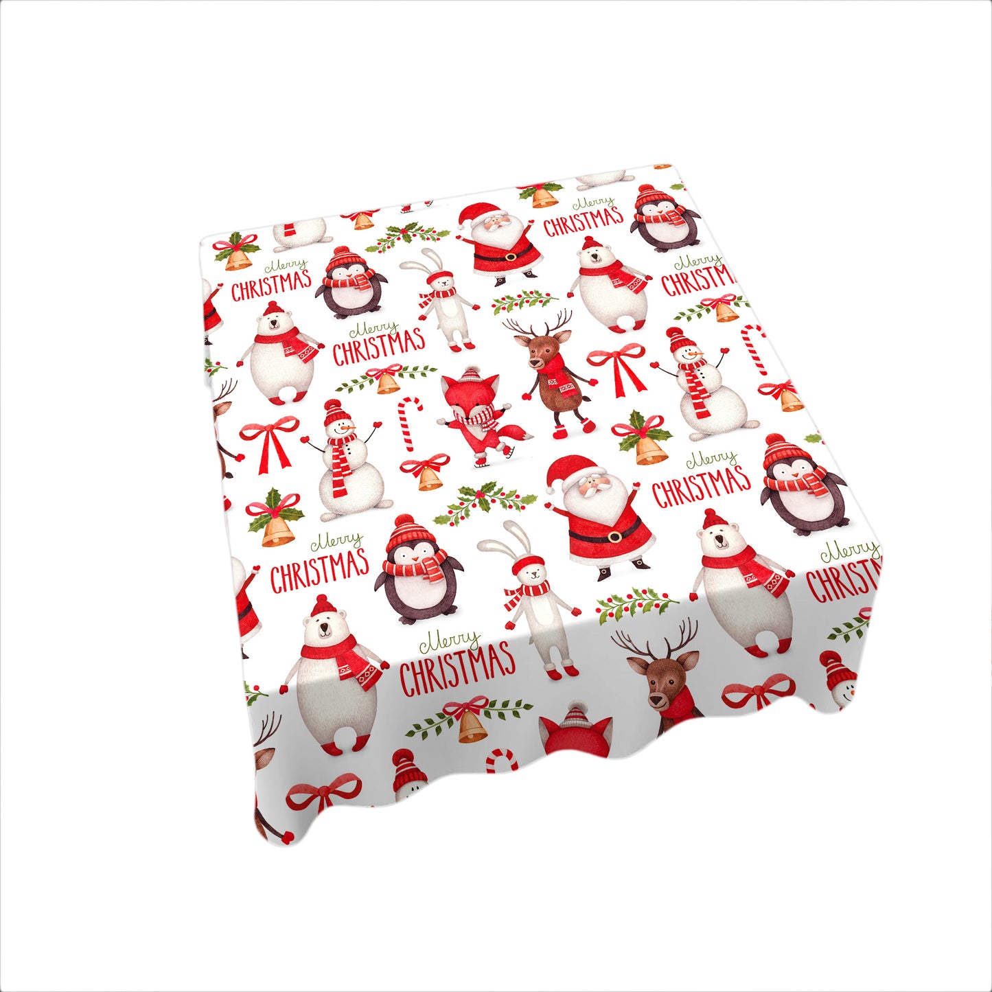 Christmas Pattern Square Tablecloth