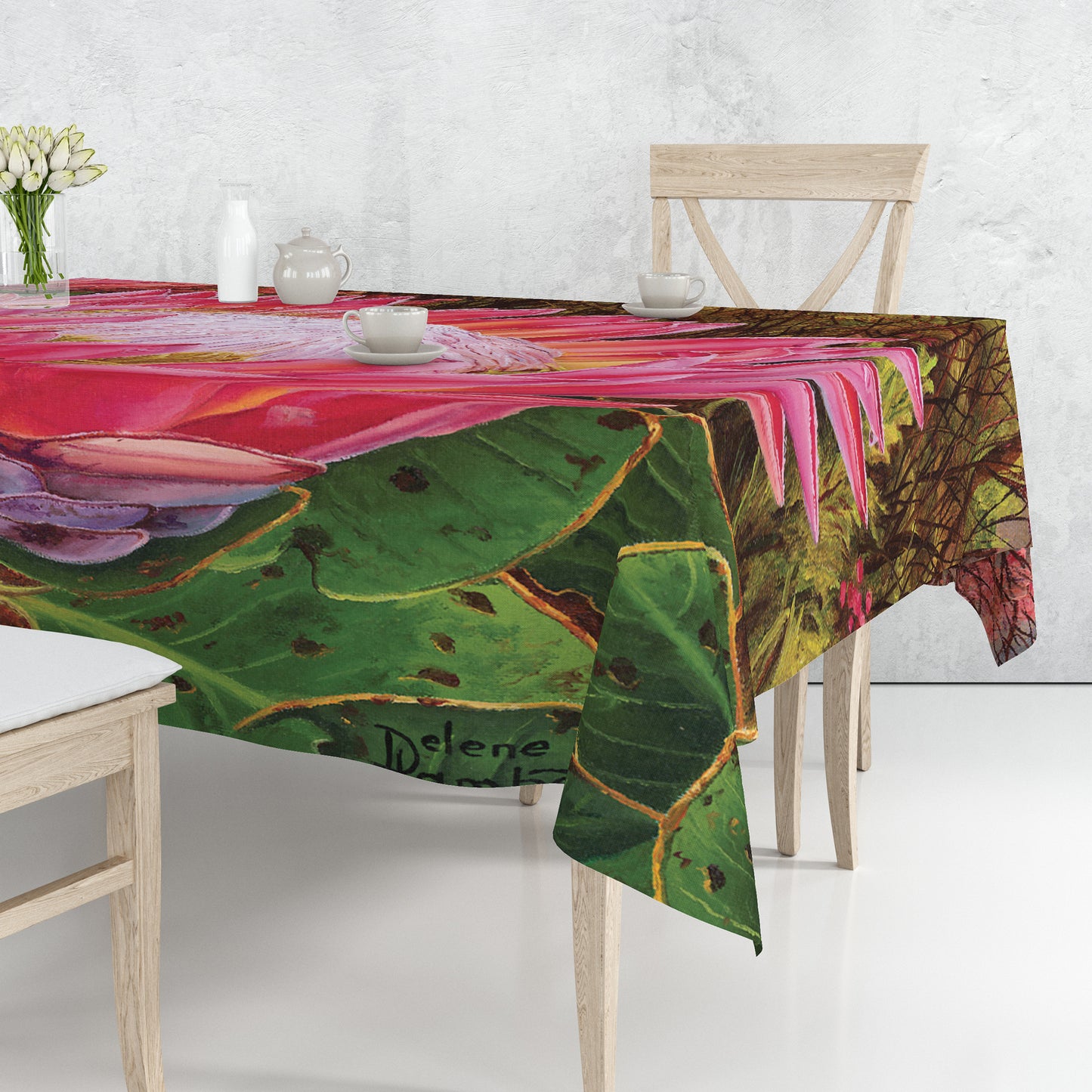 In the Eye of the Beholder By Delene Lambert Rectangle Tablecloth