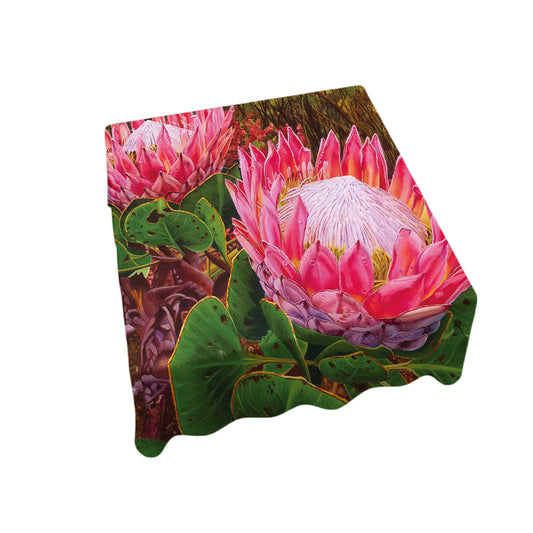 In the Eye of the Beholder By Delene Lambert Square Tablecloth