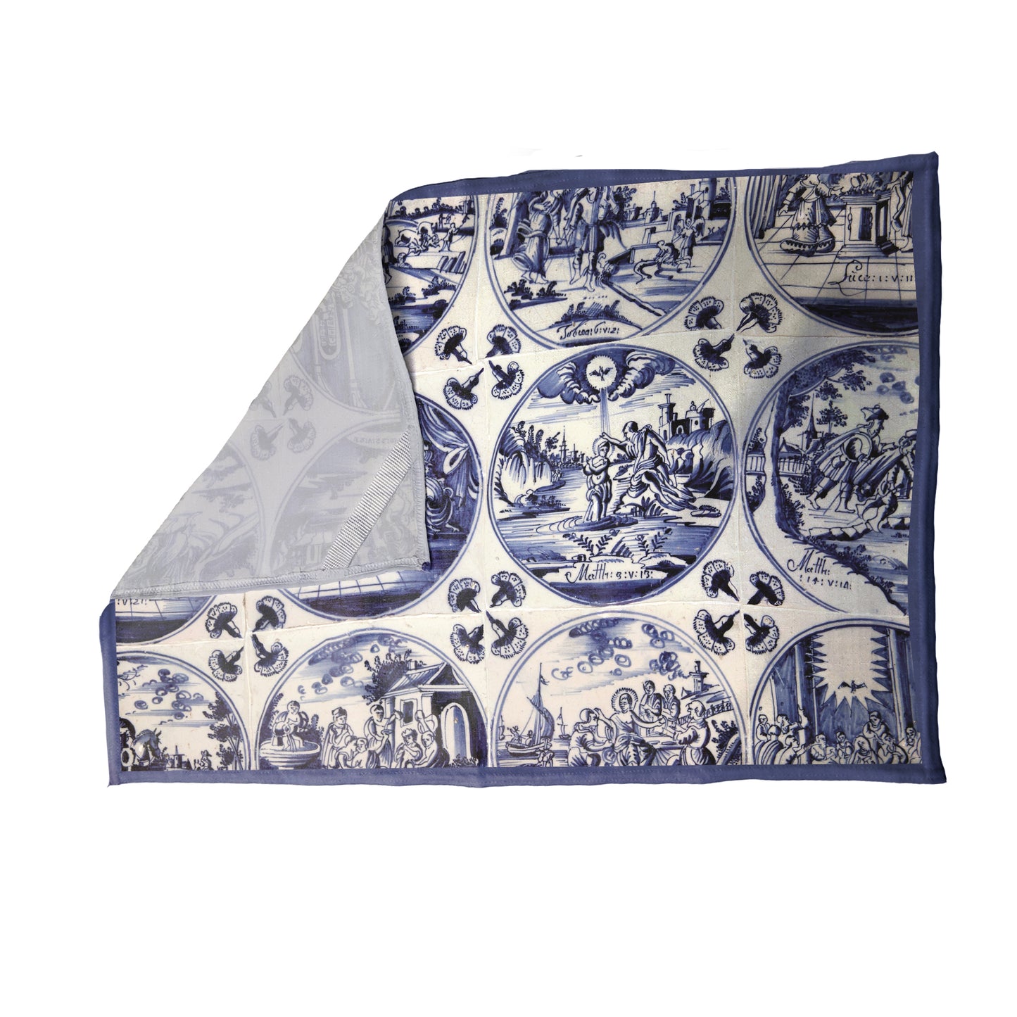 Delft Pattern Tea Towel