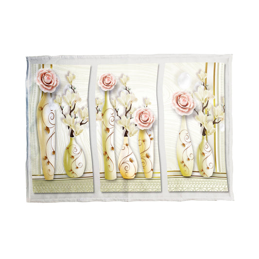 Different Flowers in Vases Tea Towels