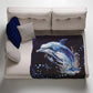 Dolphy Light Weight Fleece Blanket