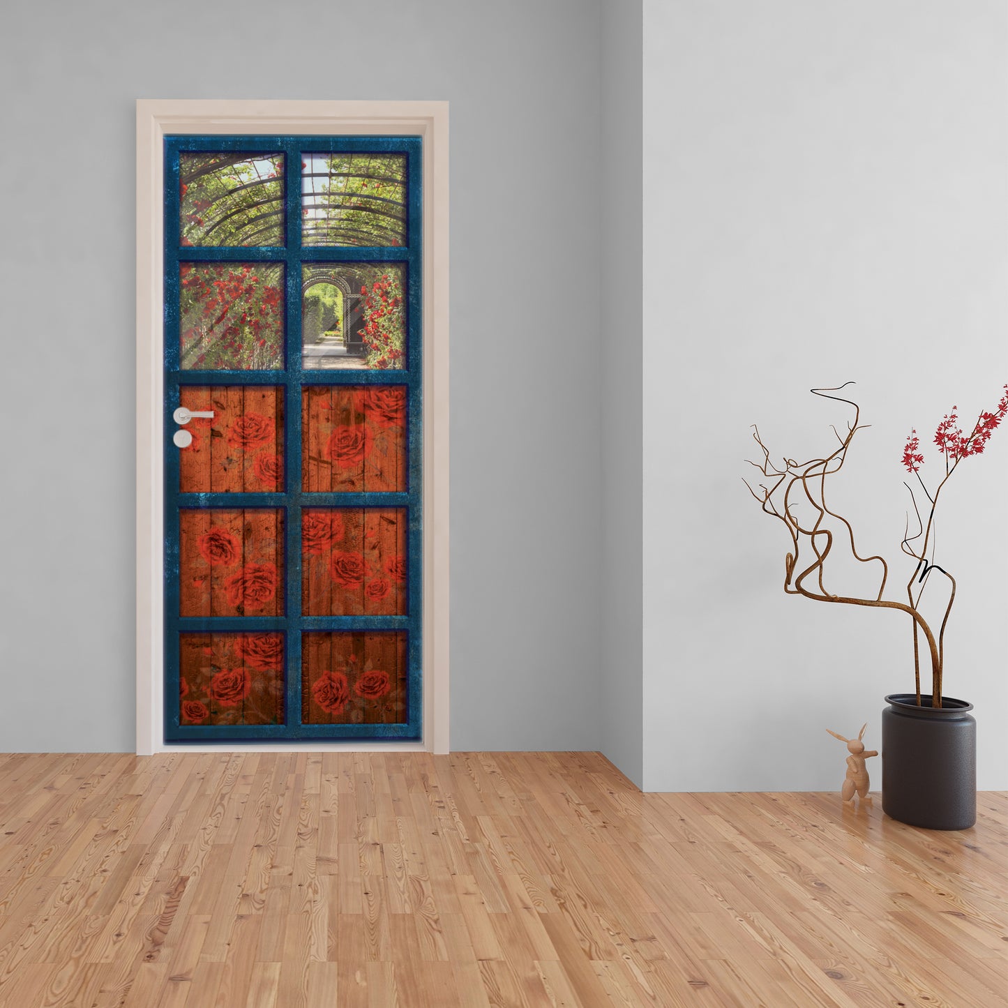 Door of Roses Decoupage 800mm x 2000mm (Door)