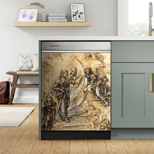 Victorian Decoupage 1m X 1m