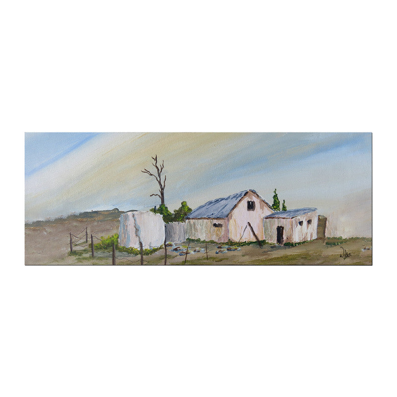 Drooge Kraal by Wikus Hattingh Large Desk Pad