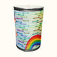 Colourful Unicorn Rainbow Decoupage Drum Cover