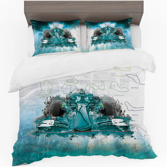 F1 Racer Duvet Cover Set