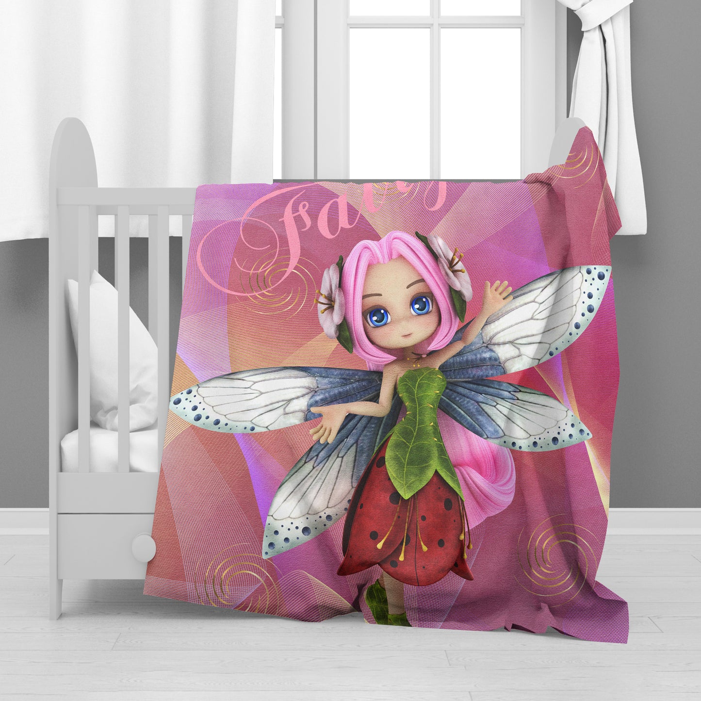 Cute Fairy Minky Blanket