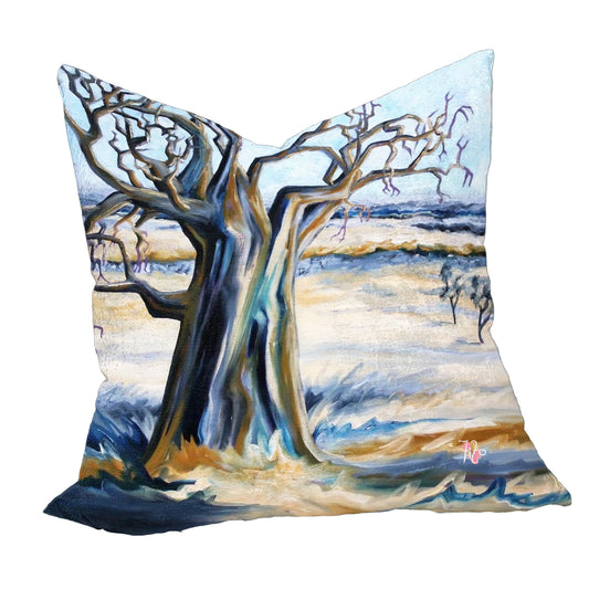 Blue Baobab Left Luxury Scatter By Fifo