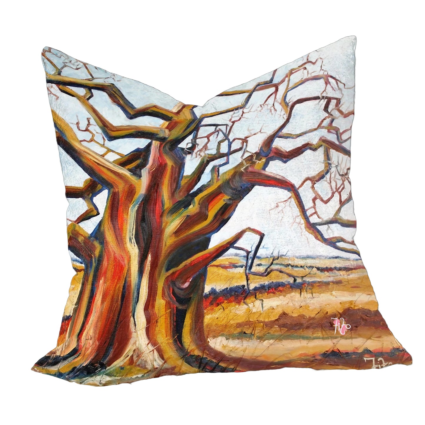 Red Baobab Left Luxury Scatter By Fifo