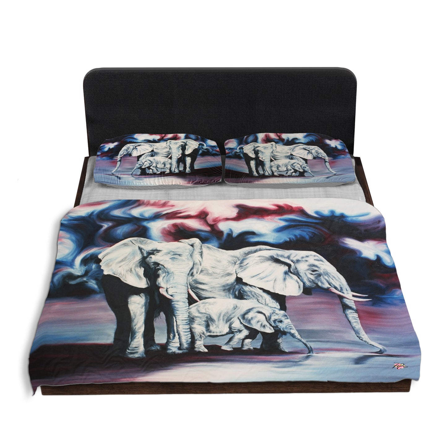 Dream Elephants Duvet Cover Set By Fifo