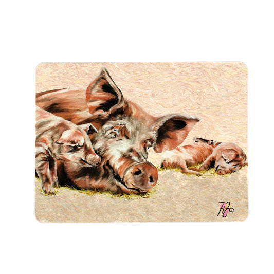 Mommy and Babies Mouse Pad By Fifo