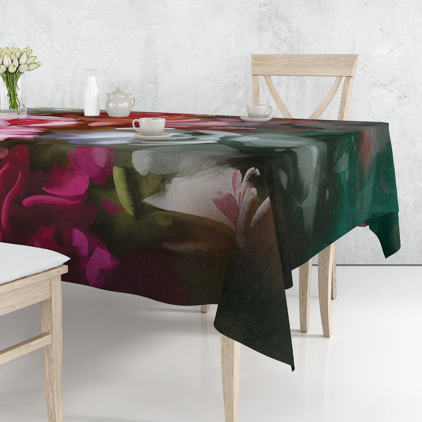 Floral Glory Rectangle Tablecloth