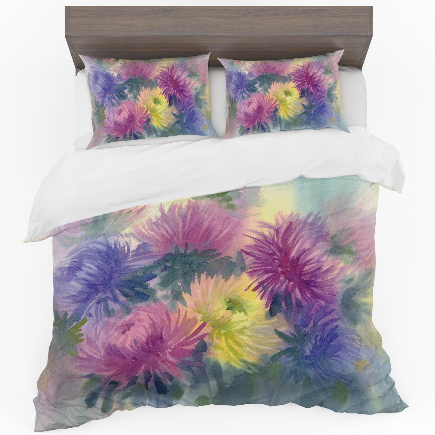 Glorious Pastel Floral Duvet Cover Set