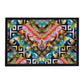 Golden Greek Leaf Pattern Door Mat