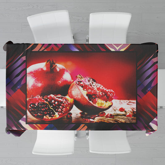 Pomegranates Patterns Rectangle Tablecloth