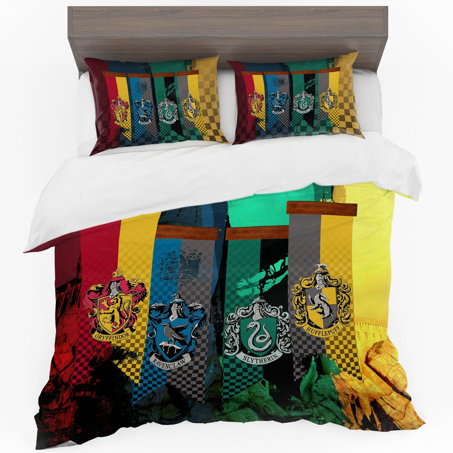 Harry Potter Houses Duvet Cover Set