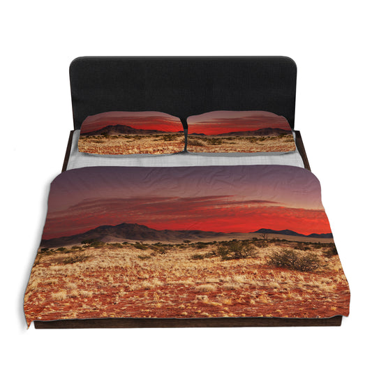 Kalahari Sunset Duvet Cover Set