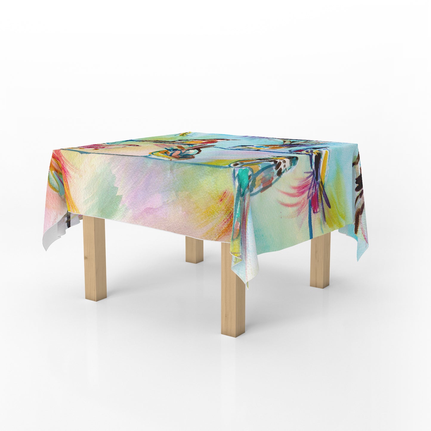 In Community Square Tablecloth By Kristin Van Lieshout