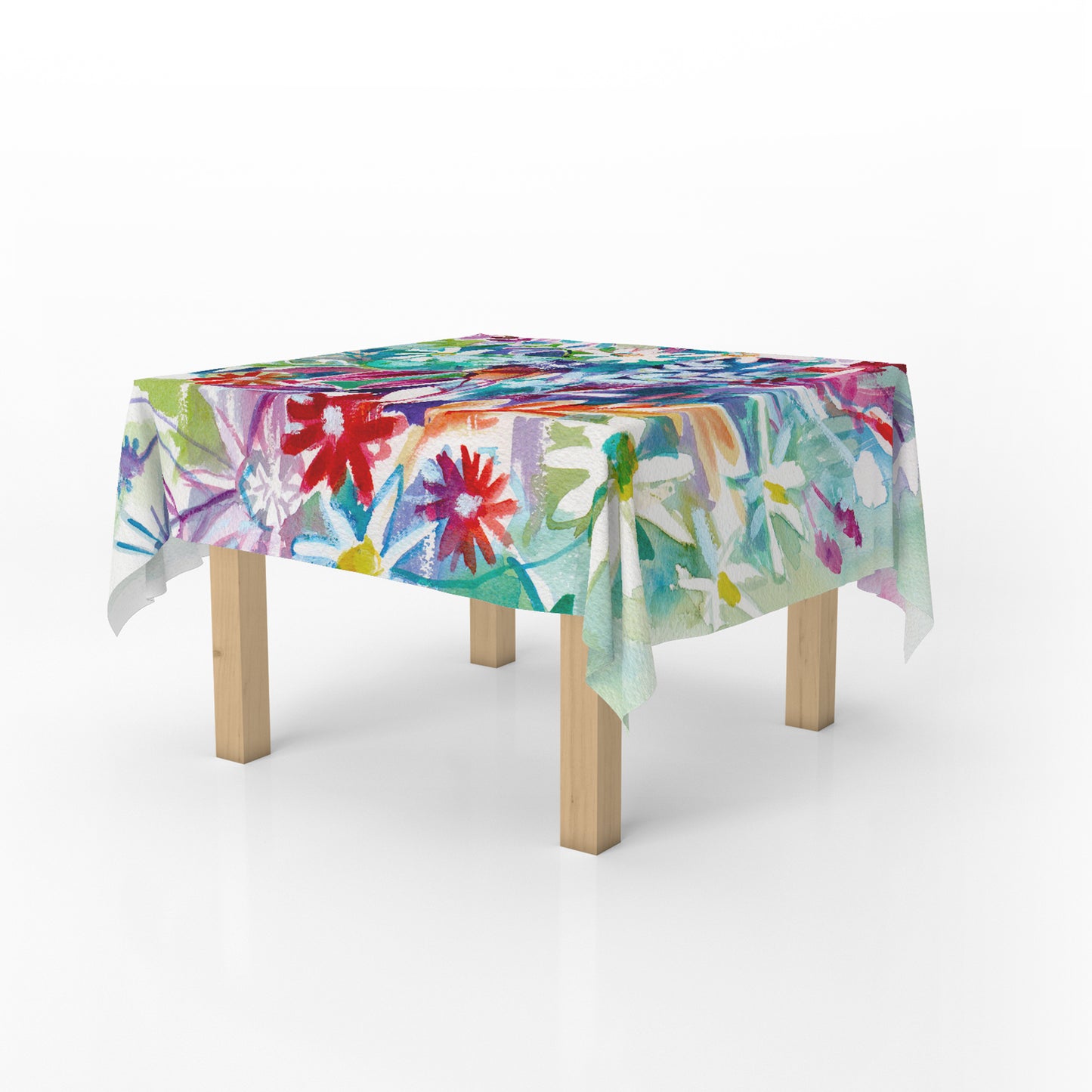 Wildflowers Square Tablecloth By Kristin Van Lieshout
