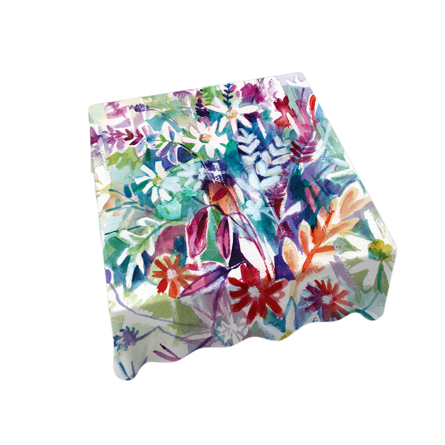 Wildflowers Square Tablecloth By Kristin Van Lieshout