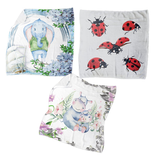 Ladybug Friends Dribble Cloth (Spoegdoek)