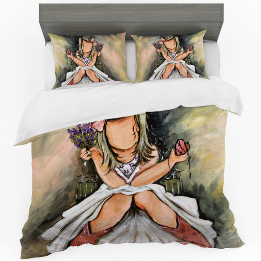 Wonder And Fascination Duvet Cover Set By Lanie’s Art