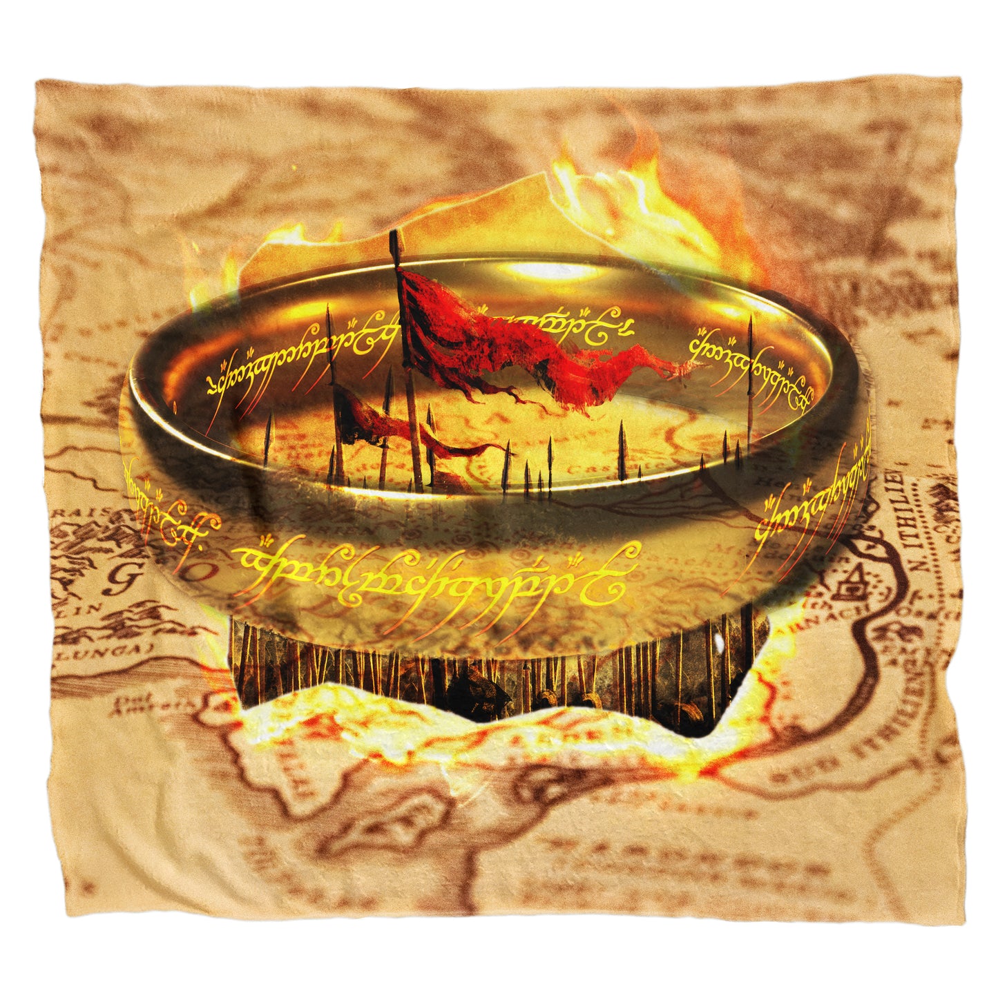 Lord of the Rings - Light Weight Fleece Blanket