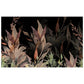 Green Leaves on a Black Background Rectangle Tablecloth By Mark Van Vuuren