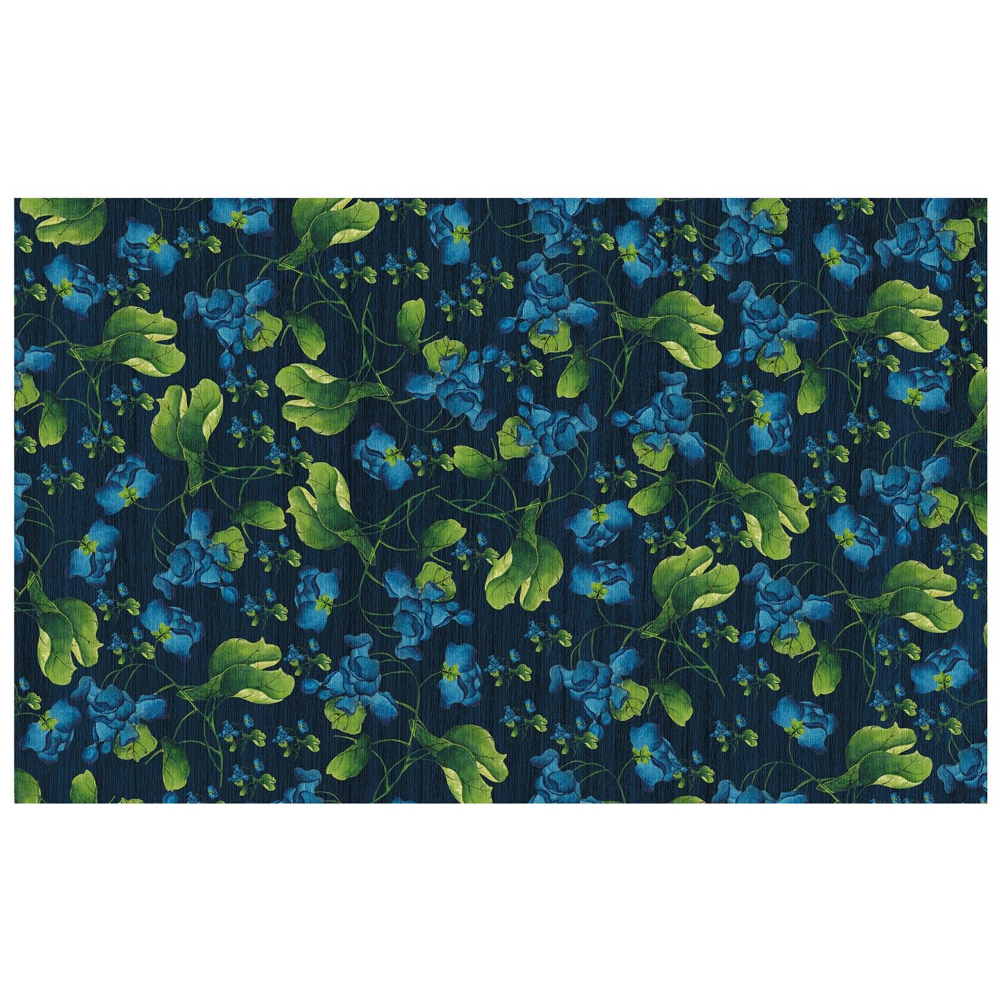Blue Wood Vines Rectangle Tablecloth By Mark Van Vuuren