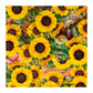 Arrangement of Sunflowers Square Tablecloth By Mark van Vuuren