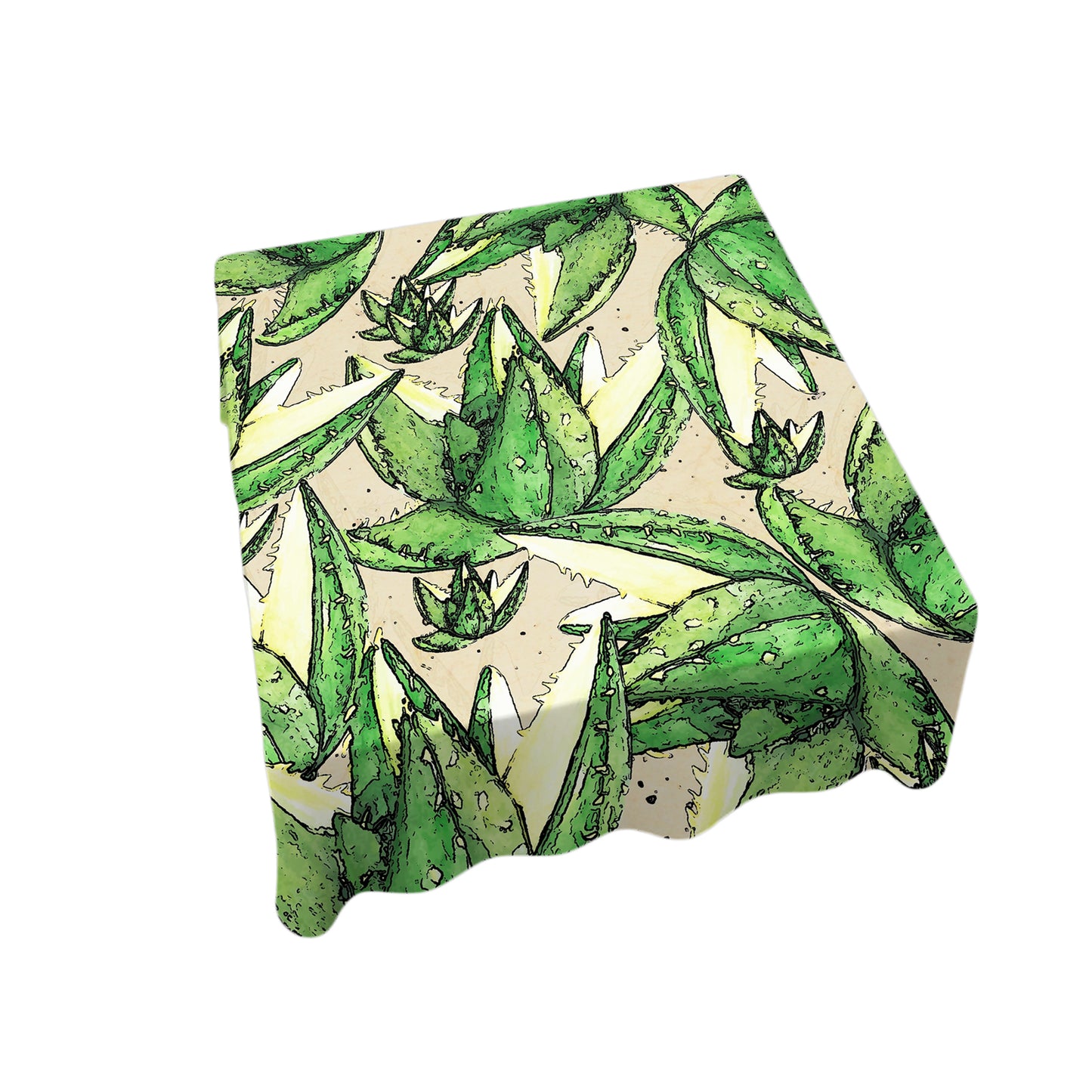 Aloe Square Tablecloth By Mark Van Vuuren