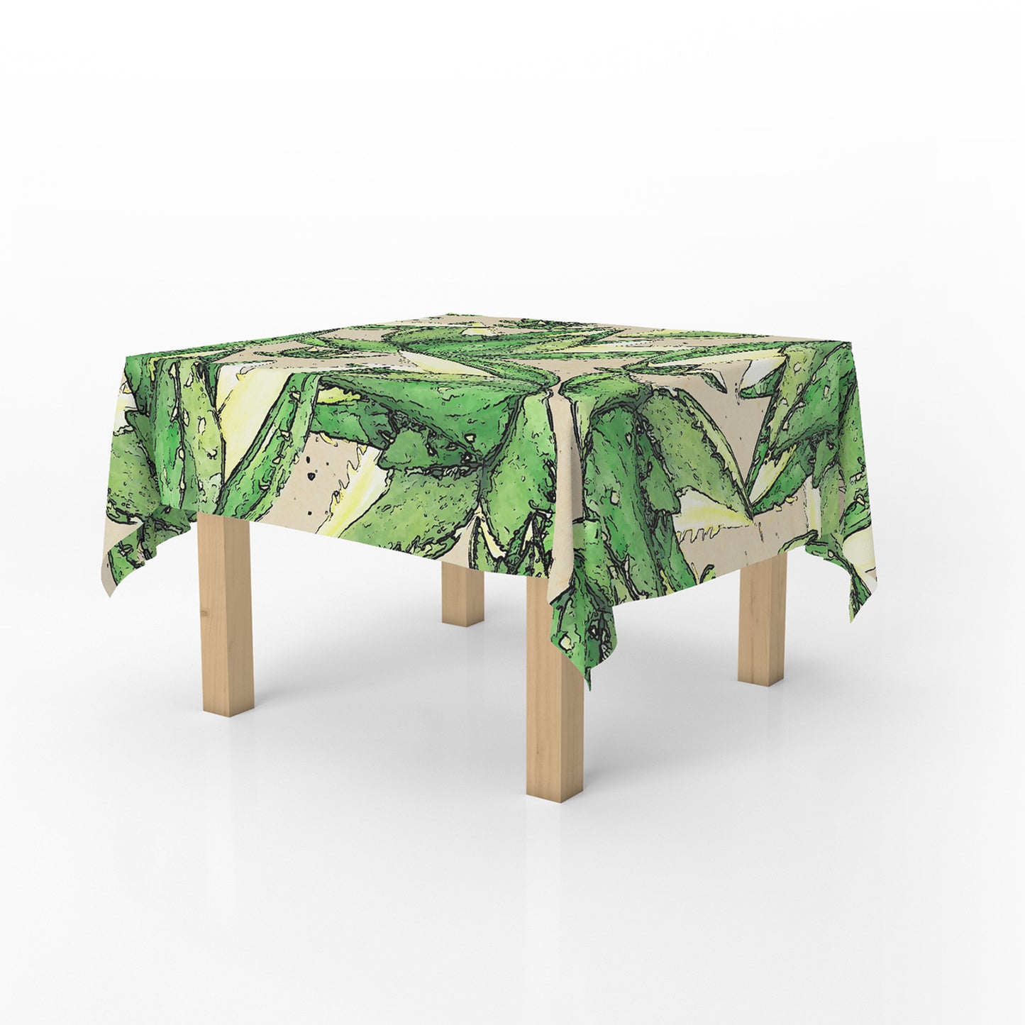 Aloe Square Tablecloth By Mark Van Vuuren