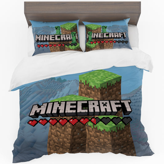 Minecraft Hill Duvet Cover Set