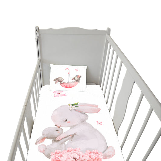 Little Rabbits Cot Set Combo