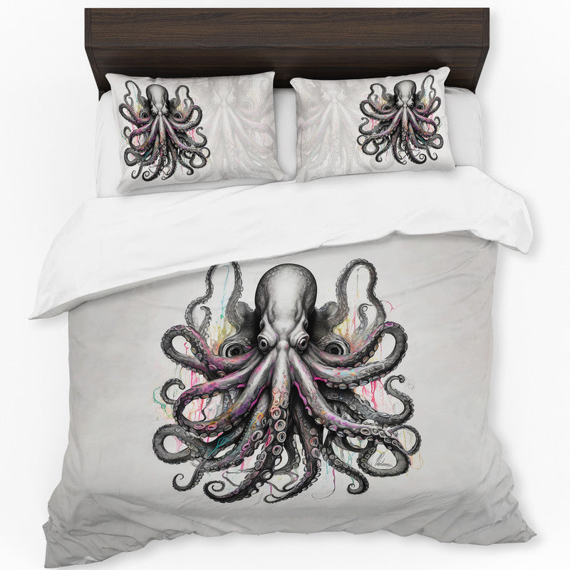 Cephalopod By Nathan Pieterse Duvet Cover Set