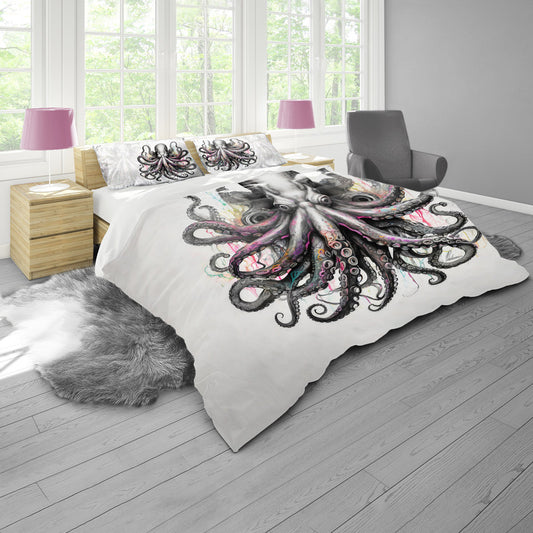 Cephalopod By Nathan Pieterse Duvet Cover Set