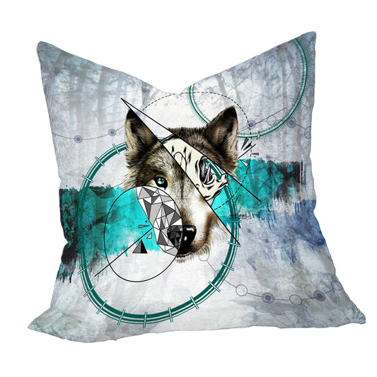 Turquoise Wolf Luxury Scatter By Nathan Pieterse