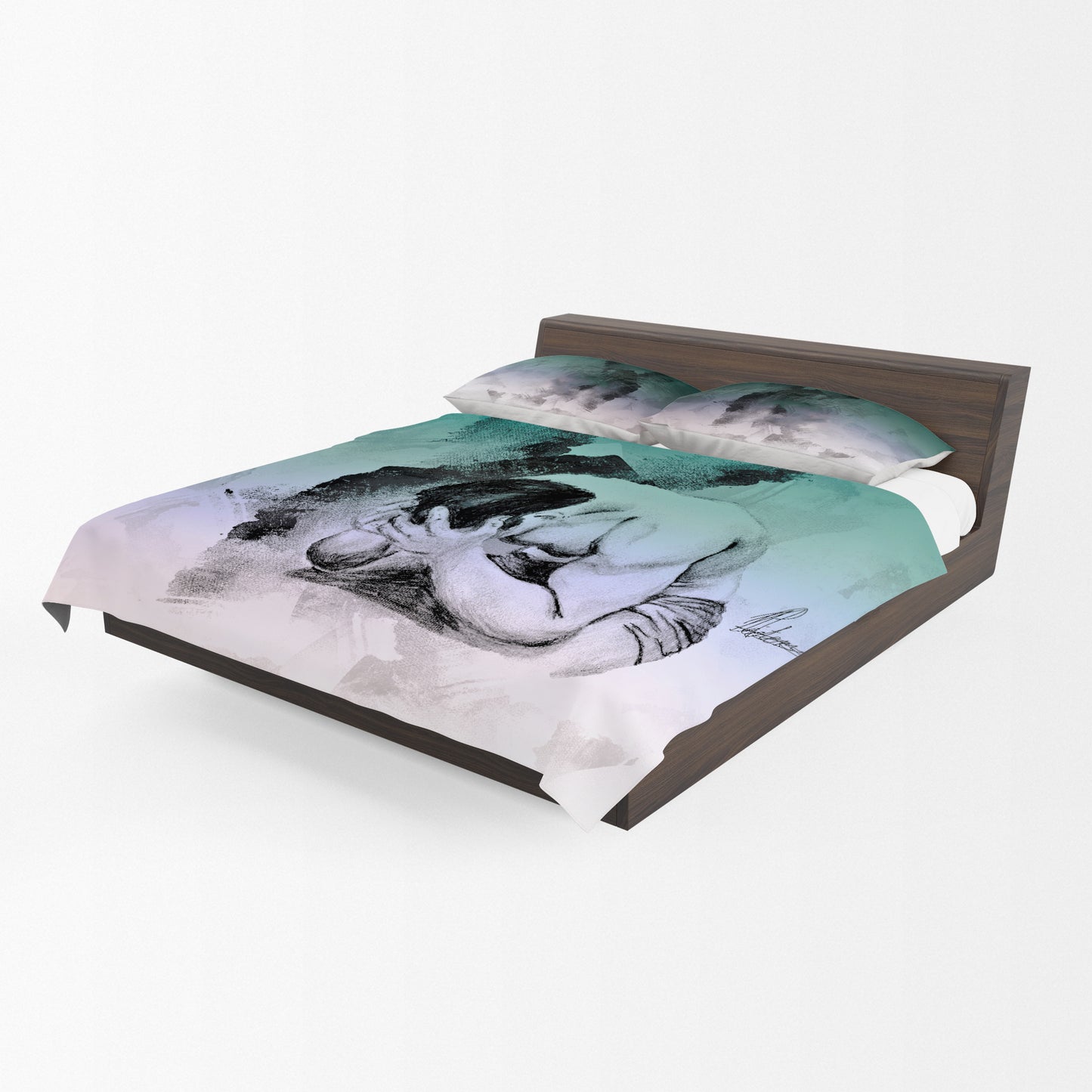Stressed out By Nathan Pieterse Duvet Cover Set